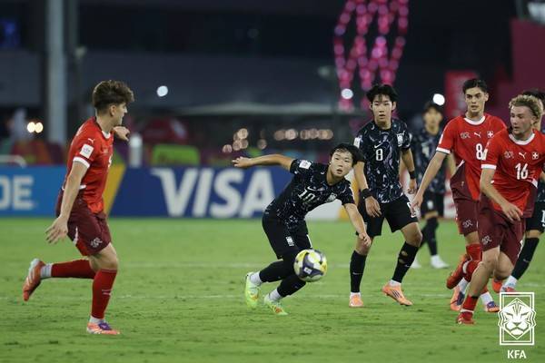 김예건(당시 U17 축구대표팀). 대한축구협회 제공