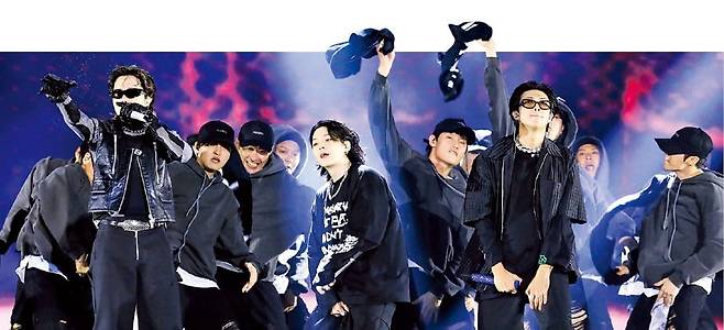 2022년 열린 BTS 단독 콘서트 ‘옛 투 컴 인 부산’. /빅히트뮤직