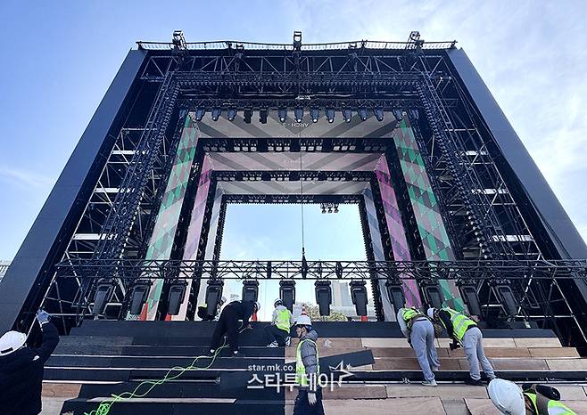 BTS 광화문 공연 일대 현장. 사진l스타투데이DB