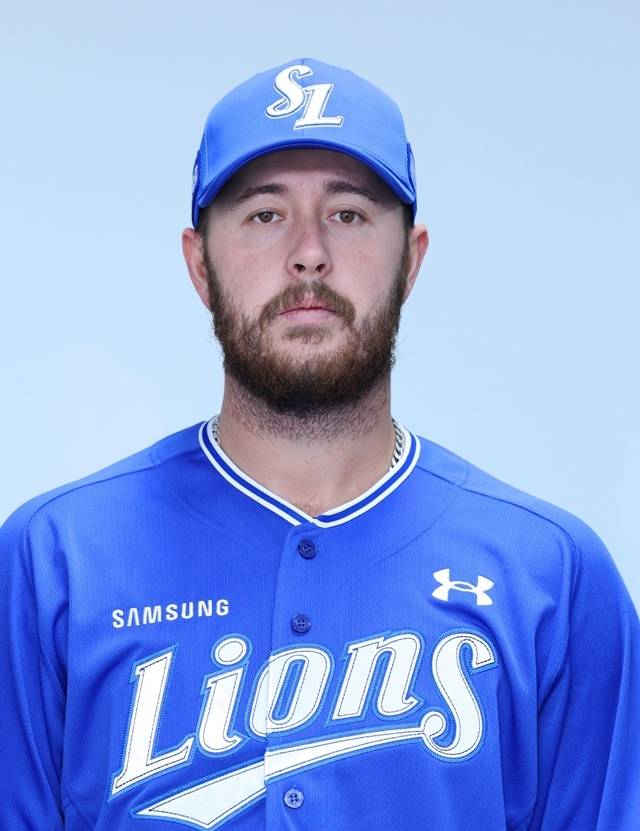 삼성의 단기 대체 외국인 투수인 오러클린. 사진=삼성 제공