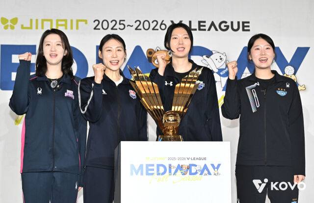 (왼쪽부터) 이다현-배유나-양효진-권민지/KOVO