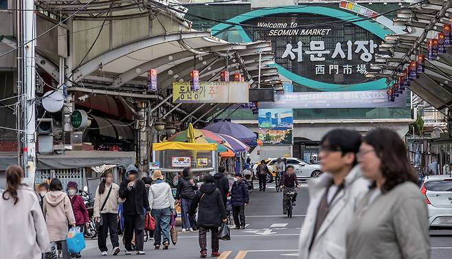 3월3일 대구 중구 서문시장 ⓒ시사저널 최준필