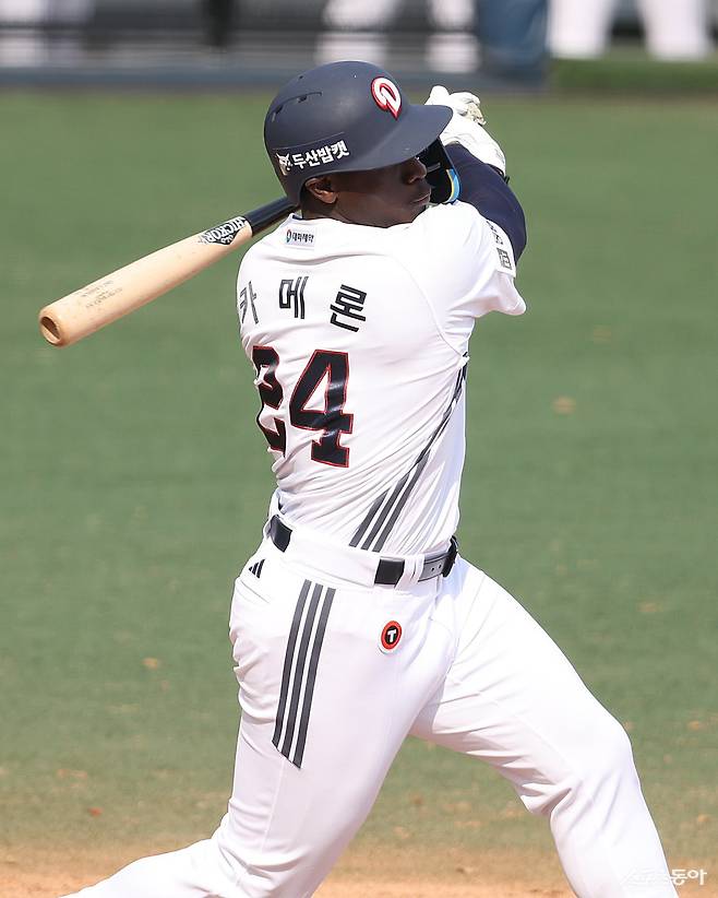 두산 외국인 타자 다즈 카메론. 사진제공｜두산 베어스