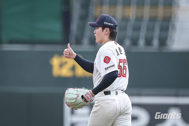 ▲ 최준용 ⓒ롯데 자이언츠