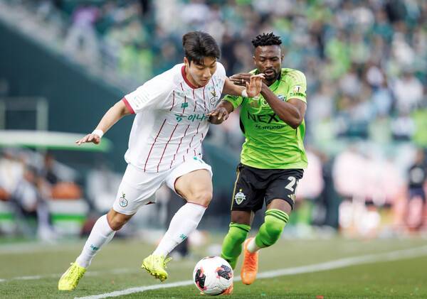 매치 오브 라운드 : 연승을 노리는 두 팀의 맞대결 '대전 vs 전북'.(사진제공=한국프로축구연맹)