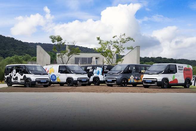 기아의 목적기반차(PBV) 'PV5'의 외관./기아