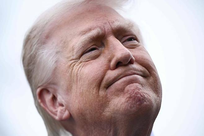 도널드 트럼프 미국 대통령 [AFP=연합뉴스]