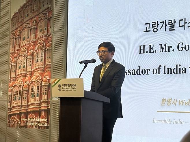 고랑가랄 다스 주한인도대사관/사진=김지은 여행+ 기자