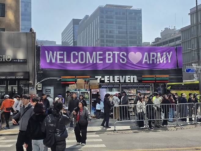 [서울=뉴시스] 김상윤 기자 = 21일 오후 세븐일레븐 세종로점. 2026.03.21.&nbsp;kimsy@newsis.com.&nbsp; *재판매 및 DB 금지 *재판매 및 DB 금지