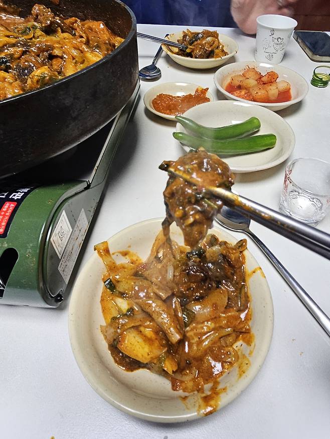신림순대볶음