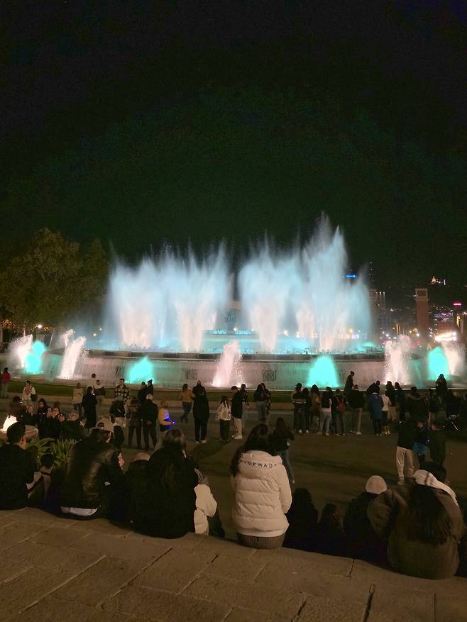 몬주익 마법의 분수쇼.
