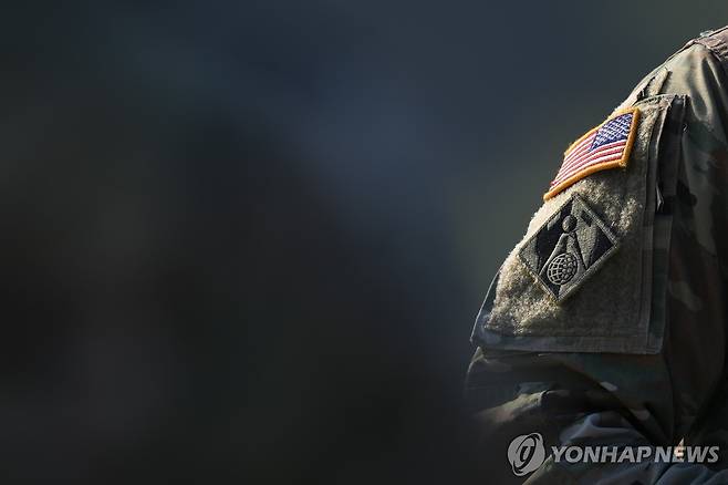 미군 병사 [EPA 연합뉴스 자료사진 재판매 및 DB 금지]