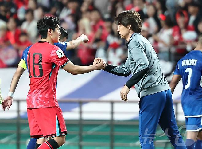 축구대표팀이 2026년 첫 소집훈련과 평가전을 앞두고 있다. 지금부터는 진짜 월드컵 모드다. 2025.6.10 ⓒ 뉴스1 김도우 기자