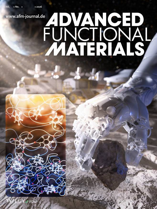 국제학술지 '어드밴스드 펑셔널 머티리얼즈' 3월호 표지. Advanced Functional Materials 제공