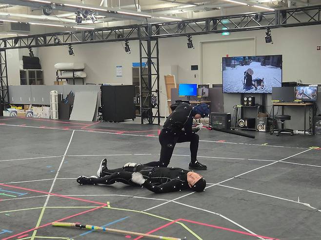 펄어비스 붉은 사막 개발 현장. 김민정 기자