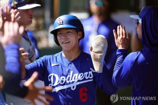 로스앤젤레스 다저스의 김혜성 / 사진=연합뉴스