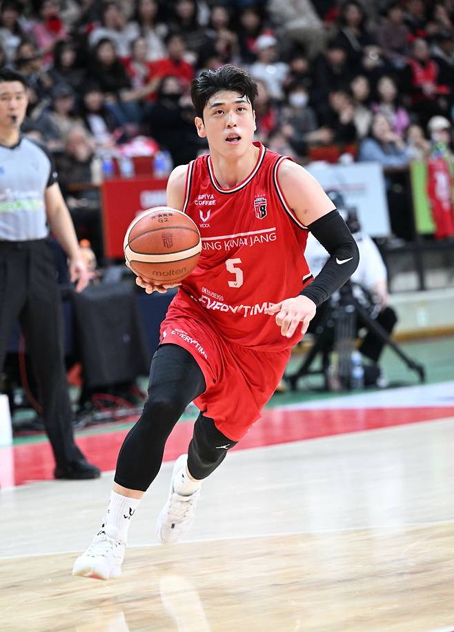 [서울=뉴시스] 프로농구 안양 정관장의 변준형. (사진=KBL 제공) *재판매 및 DB 금지