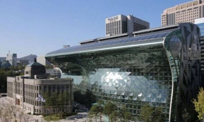 서울시청 청사 전경. 뉴시스