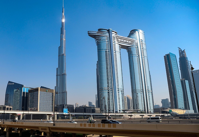 두바이의 초고층 건물들. EPA연합뉴스