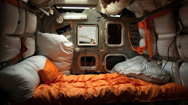 SF 영화 '프로젝트 헤일메리' 속 주인공의 혼수 상태 우주여행이&nbsp;실제로 가능할까. 전문가들이 짚었다. 영화와 무관한 AI 생성 이미지. 게티이미지뱅크