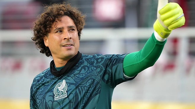 멕시코 축구 대표팀 골키퍼 기예르모 오초아. 게티이미지코리아