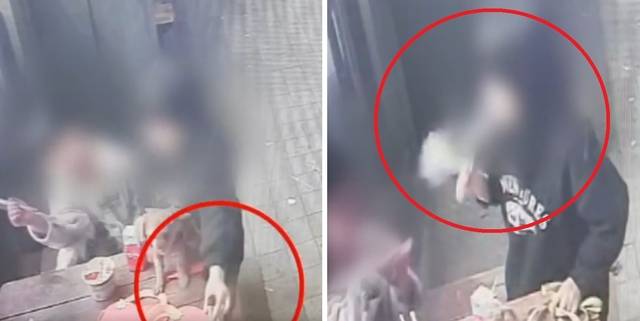 한 초등학생이 엄마에게 손을 내민뒤, 전자담배를 건네 받는 모습. 채널A 보도화면 캡처