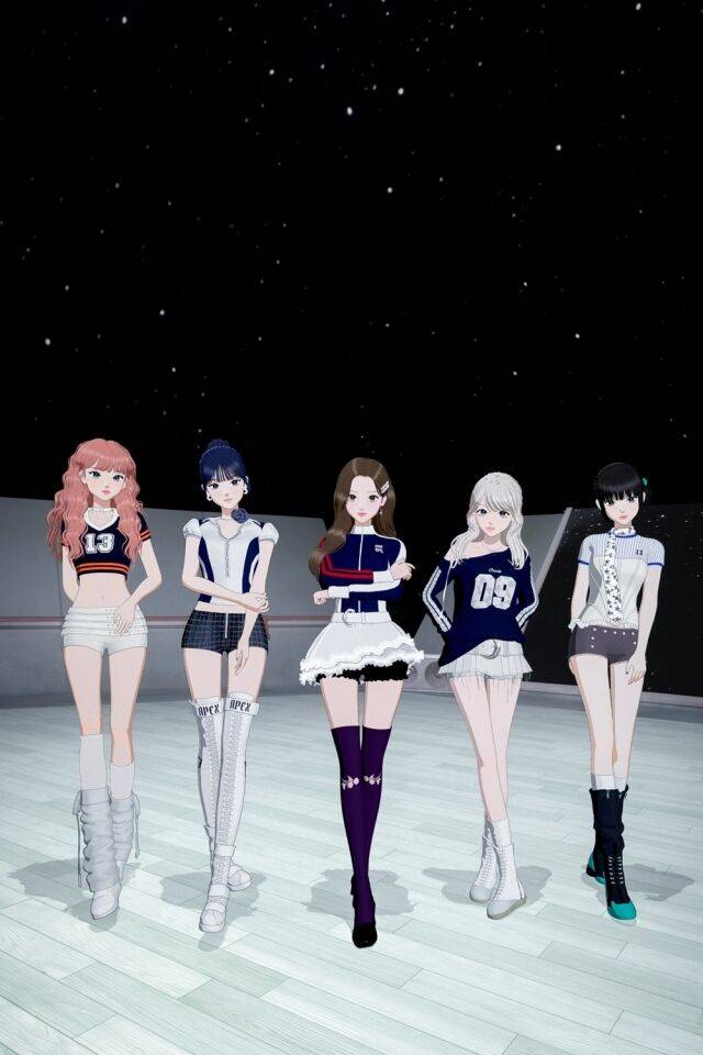 버추얼 걸그룹 오위스/올마이애닉도츠