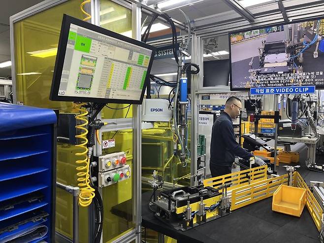 [수원=뉴시스] 제조로봇을 도입한 우보테크(사진=경기테크노파크 제공) 2026.03.17. photo@newsis.com *재판매 및 DB 금지
