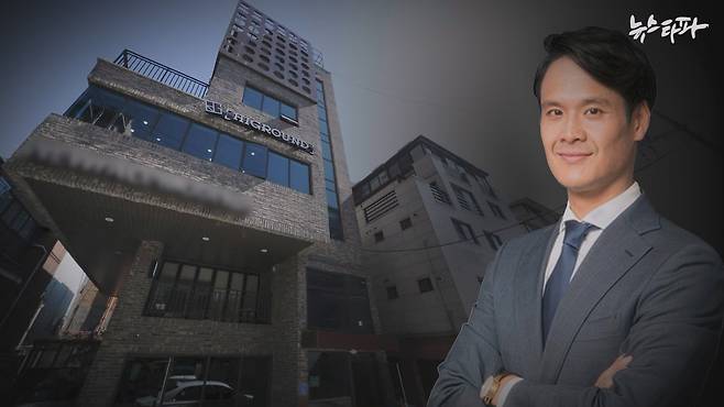 방정오 TV조선 부사장(우측)과 그가 최대 주주로 있던 드라마 제작사 하이그라운드(좌측)