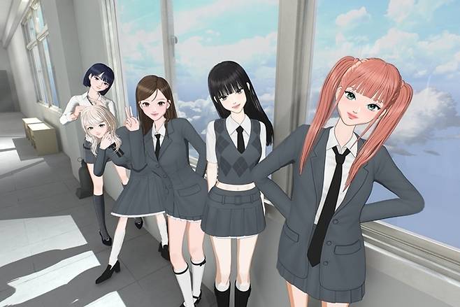 CBS노컷뉴스는 지난 22일 버추얼 걸그룹 오위스를 서면 인터뷰했다. 올마이애닉도츠 제공