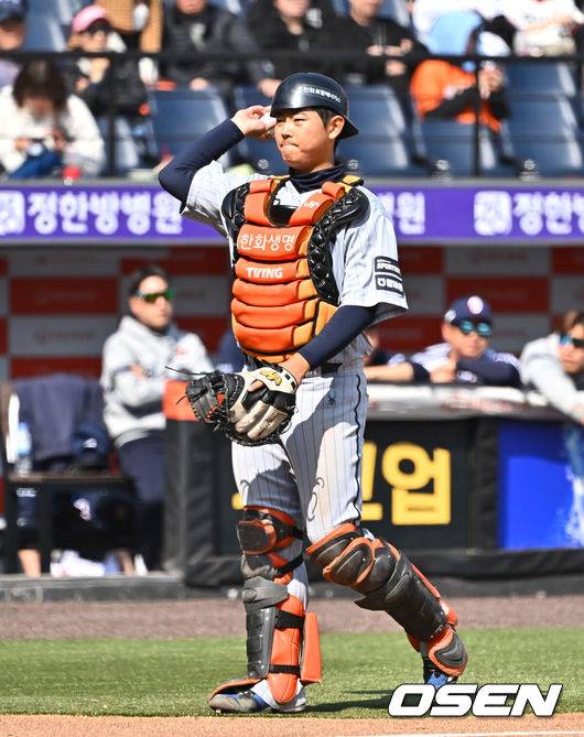 [OSEN=박준형 기자] 한화 허인서 / soul1014@osen.co.kr