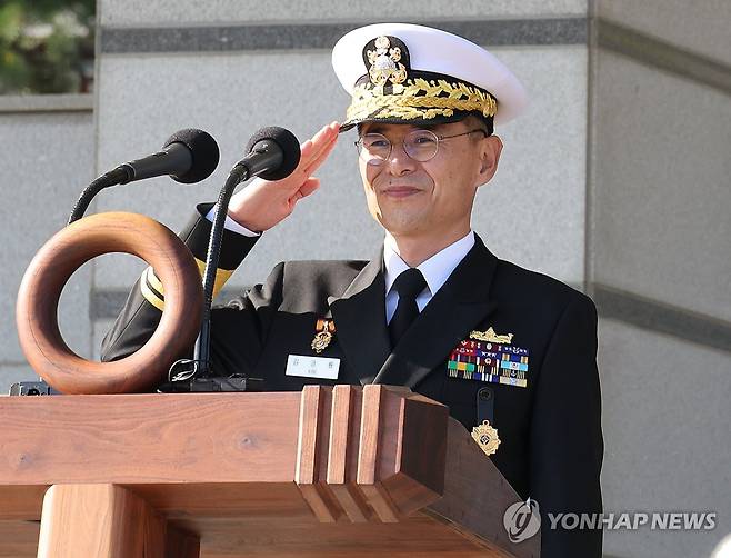 신임 해군참모총장에 김경률 해군작전사령관 [연합뉴스 자료사진]