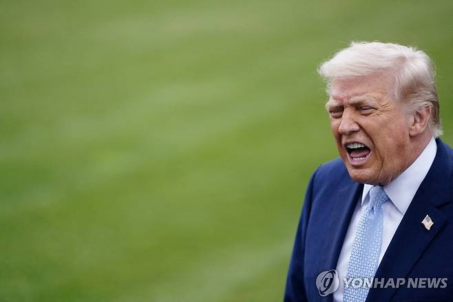 트럼프 대통령 [로이터 연합뉴스 자료사진. 재판매 및 DB 금지]