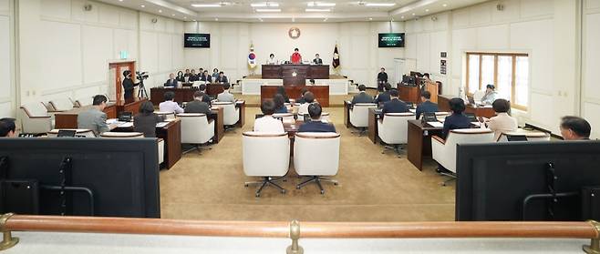 대구 수성구의회 본회의 전경. /대구 수성구의회 제공