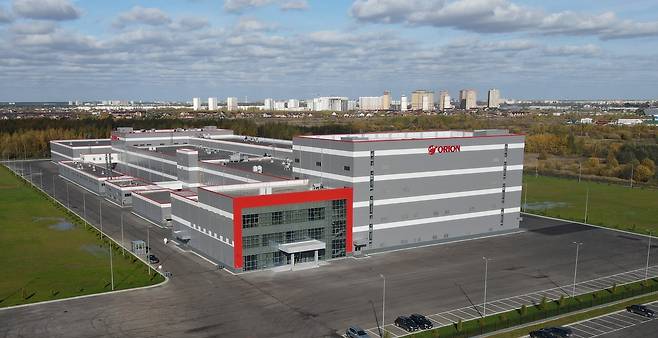 오리온 트베리 신공장 전경.(오리온 제공)