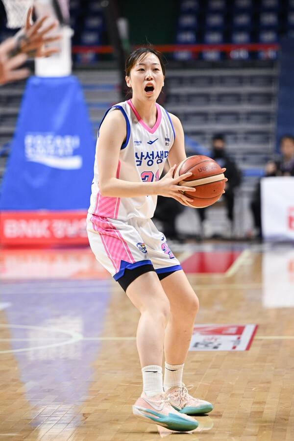 3x3 여자농구 국가대표로 선발된 삼성생명 최예슬. /사진=WKBL