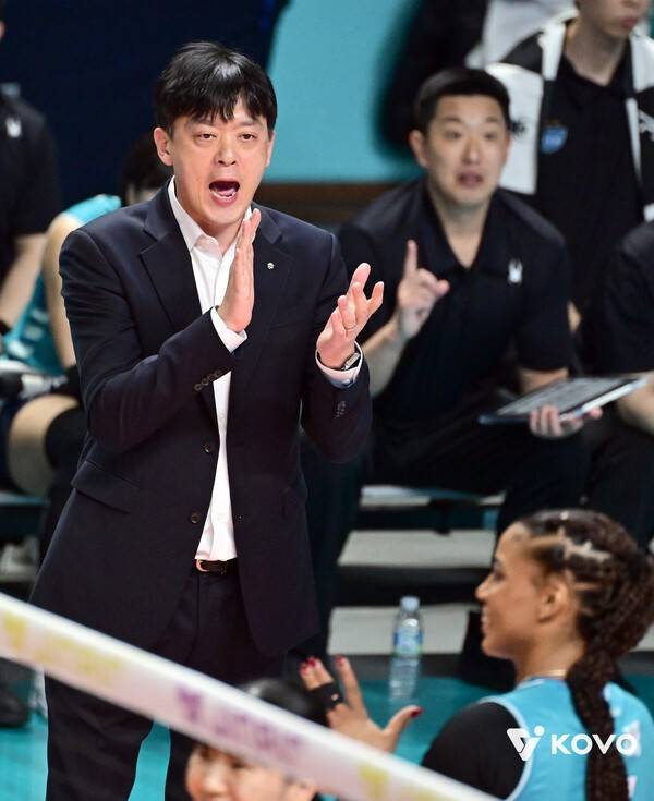 GS칼텍스 이영택 감독. /사진=KOVO