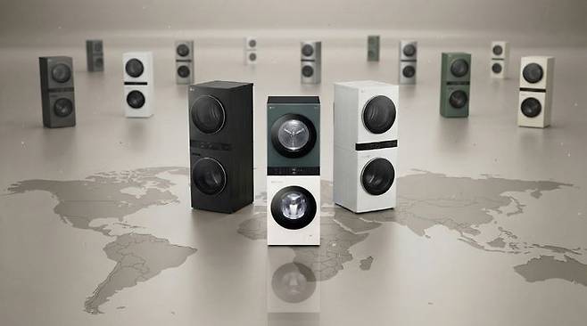 LG전자 트롬 워시타워가 글로벌 누적 판매량 300만 대를 돌파하며 세탁 가전 시장의 판도를 바꾸고 있다. 지난해 말 300만 대에 이어, 최근 320만 대를 넘어서며 누적 판매량 상승세가 가팔라지고 있다.ⓒLG전자