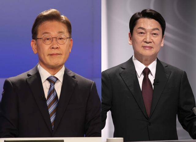 이재명(왼쪽 사진) 대통령과 안철수 국민의힘 의원. 연합뉴스·뉴스1