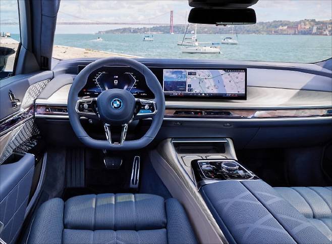 BMW 뉴 7시리즈 실내. BMW코리아 제공