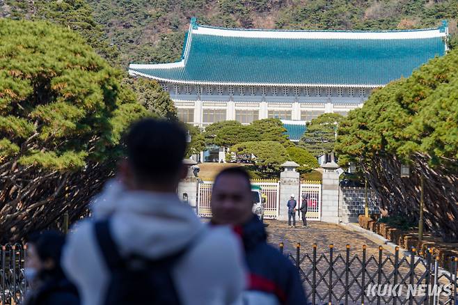청와대. 쿠키뉴스 자료사진