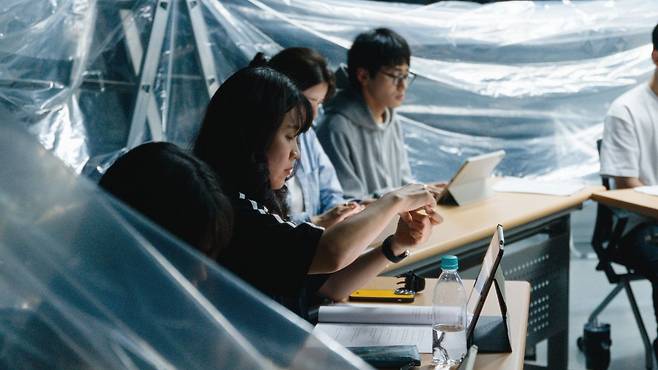 국립어린이청소년극단의 지난해  ‘청소년극 창작벨트’ 현장 모습.          (c)국립어린이청소년극단
