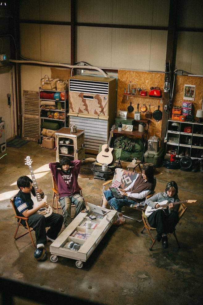 MZ세대에게 큰 호응을 얻고 있는 찬양팀 ‘기프티드’. 기프티드 제공