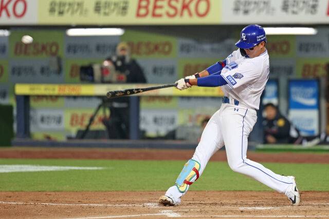 삼성 라이온즈 김영웅./삼성 라이온즈