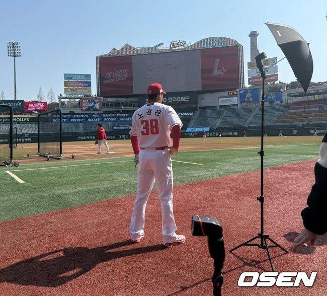 SSG 노경은. / OSEN DB