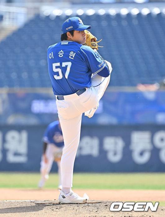 [OSEN=창원, 이석우 기자] 삼성 라이온즈 이승현 037 2026.03.19 / foto0307@osen.co.kr