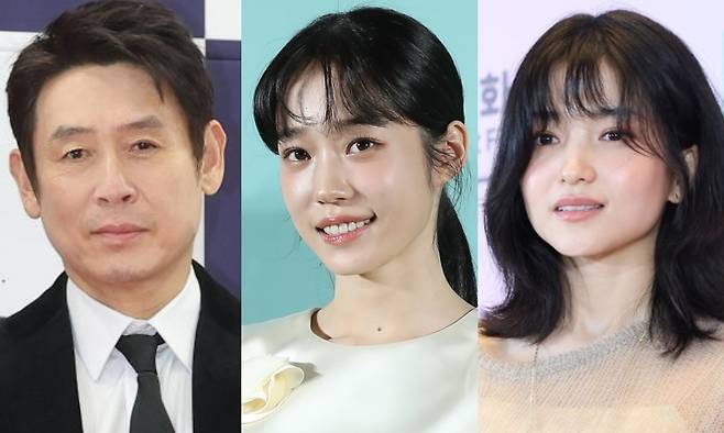 (왼쪽부터) 설경구, 노윤서, 김태리. 뉴스1