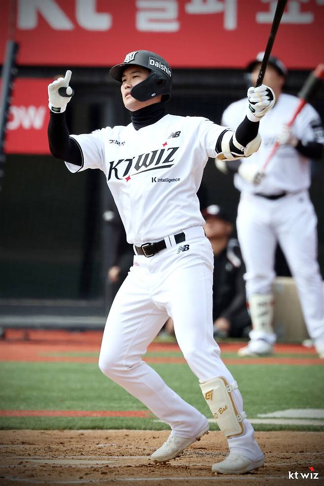 ▲ 배정대 ⓒKT 위즈