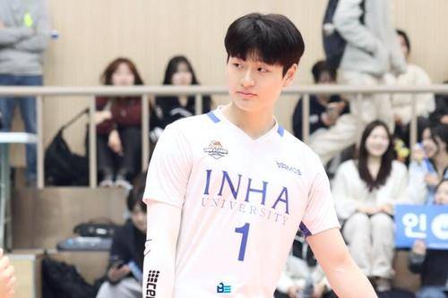 한국 남자배구 차세대 간판으로 꼽히는 인하대의 윤경 [인하대 홈피 캡처. 재판매 및 DB 금지]