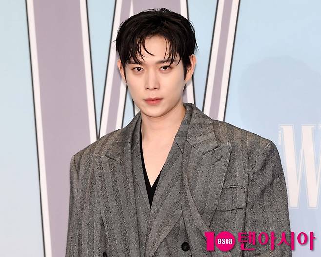 배우 김영대가 브랜드 행사에 참석해 포즈를 취하고 있다. /텐아시아 DB